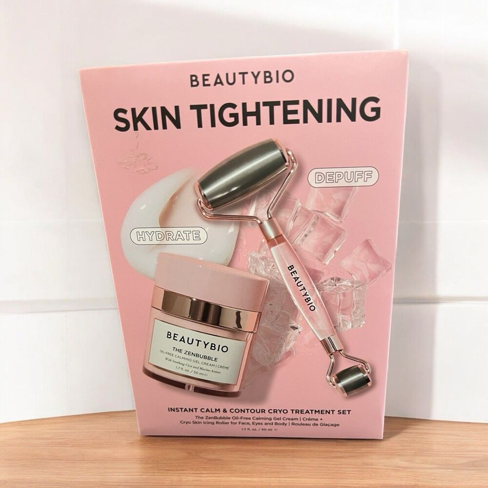 beauty bio Skin Tightening Kit With Zen Bubble Gel Cream